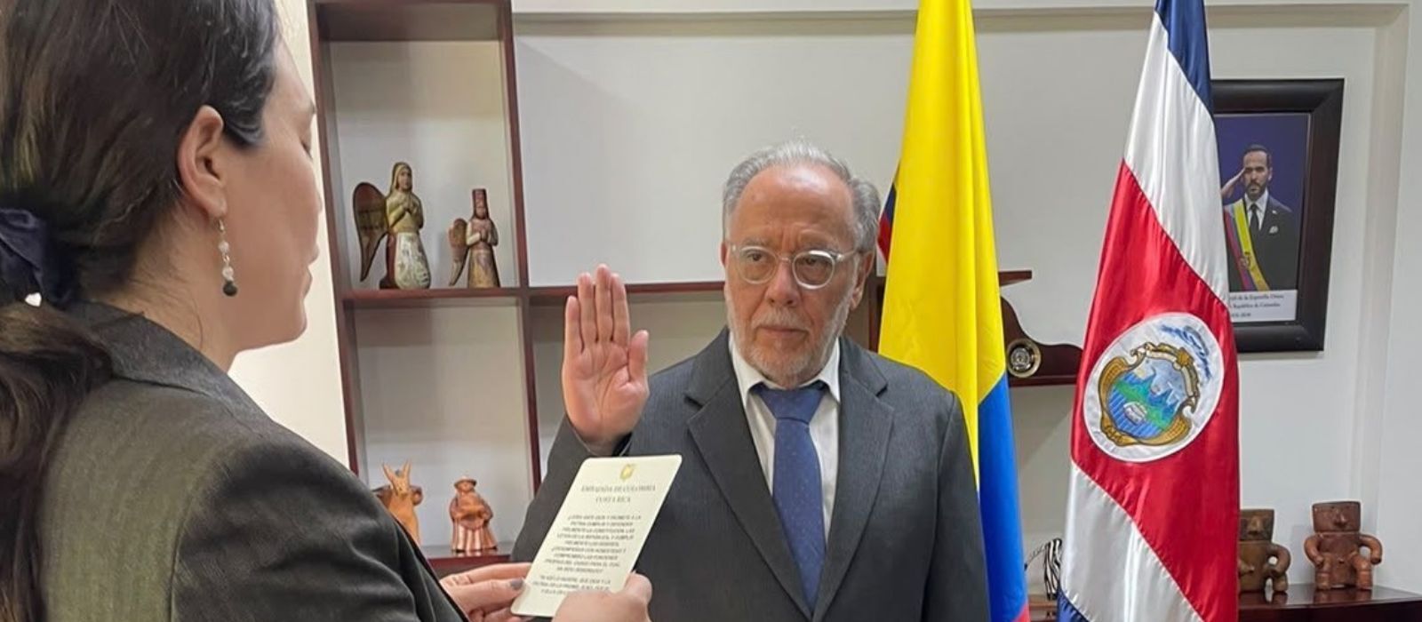 Se posesionó Orlando Abello como nuevo Embajador de Colombia en Costa Rica